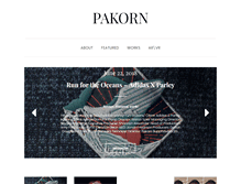 Tablet Screenshot of pakorn.com